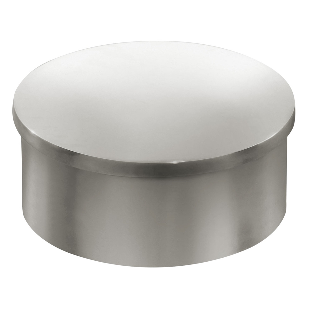 47-600/216 316 Polished Stainless Steel Flush End Cap 