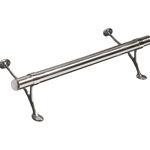 16 FT Bar Foot Rail Kit (Brass & Stainless Steel)